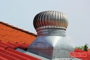 Well Blended Roof Flashing Near Vents